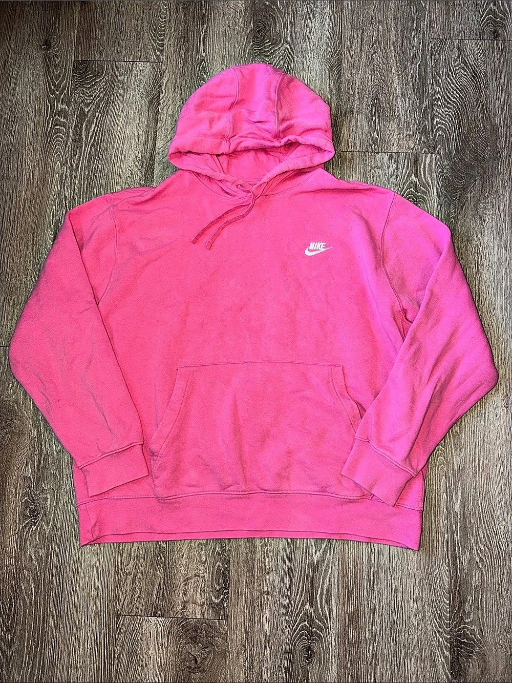 Nike Sportswear Club Fleece Pullover sweatshirt Hoodie Pink XL